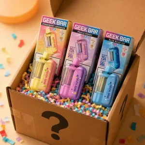 5 Pack Geek Bar CLR 50k Disposable Mystery Box