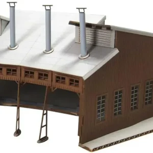 Advance N Gauge 1008 Wooden Roundhouse Model Kit, Laser-Cut Parts
