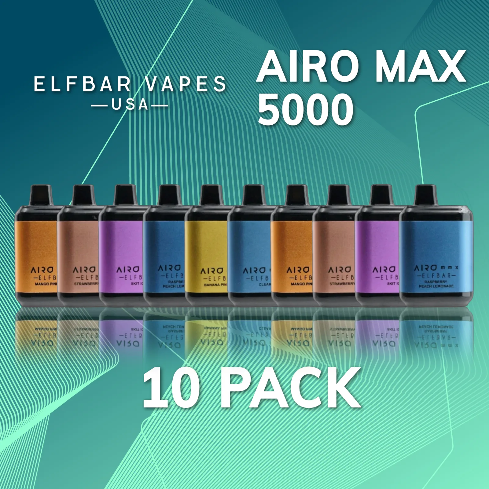AIRO MAX 5000 10 Pack