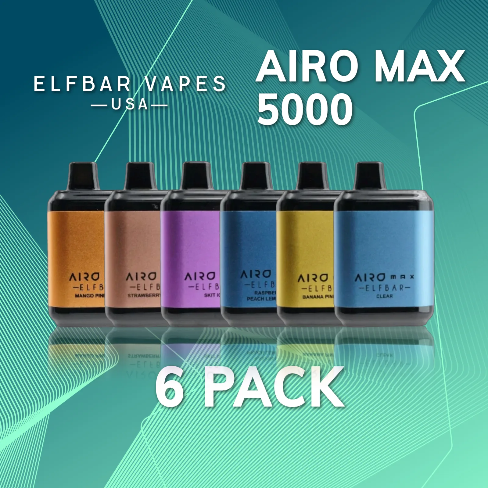 AIRO MAX 5000 6 Pack