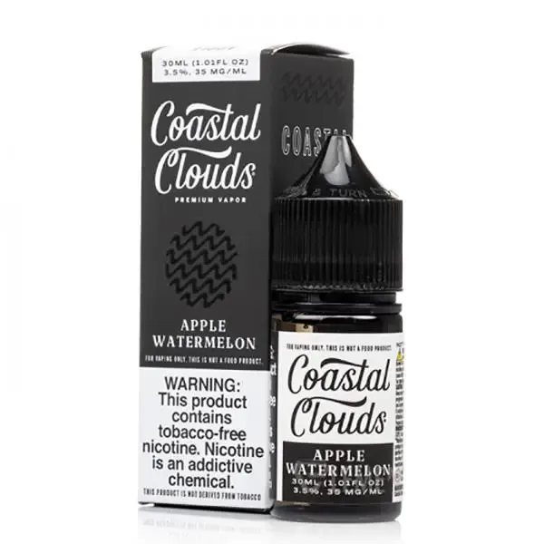 Apple Watermelon by Coastal Clouds TFN Salt – 30ML E-Liquid