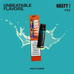 Aqua Lemon PX2 Prefilled Pods by Nasty