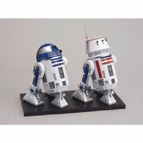Bandai 1/12 R2-d2 & R5-d4 Astromech Droids Model Kit Star Wars - Image 2