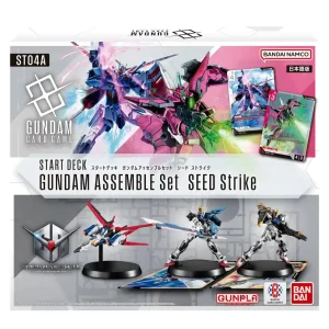 Bandai Gundam Card Game ST04A Start Deck Seed Strike Assemble Set Japanese Ver.