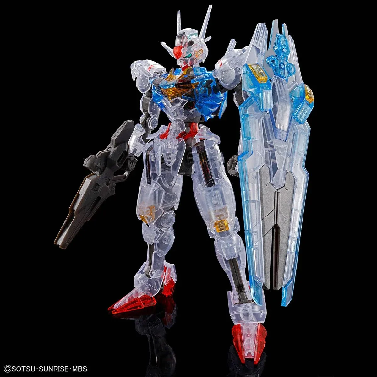 Bandai Spirits HG 1/144 Gundam Aerial Clear Color Exclusive Model Kit - Image 2