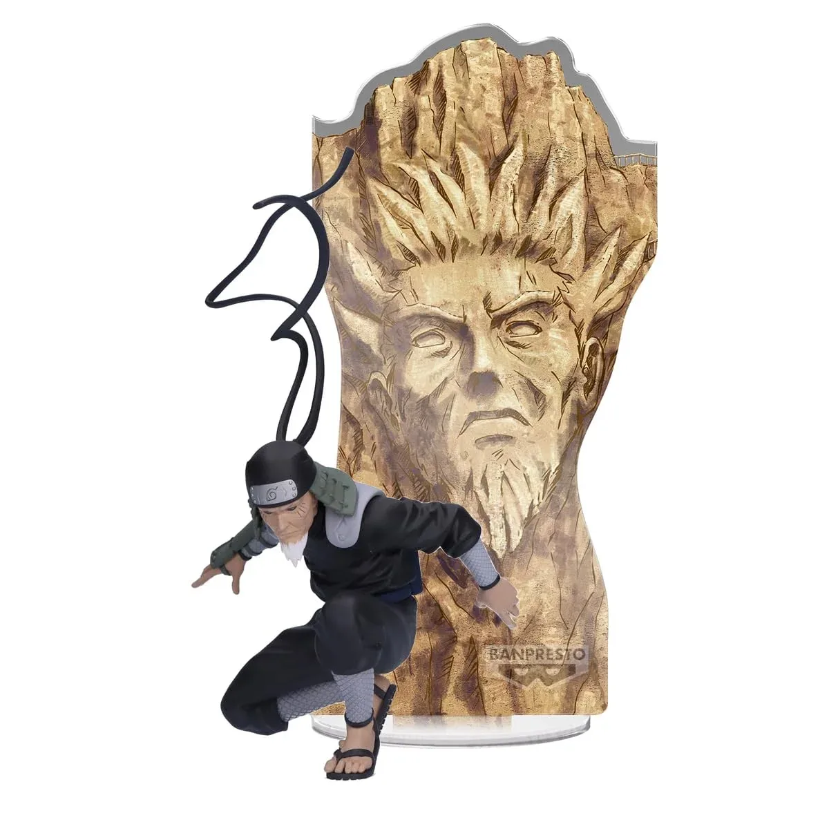 Banpresto Naruto Shippuden Panel Spectacle Hiruzen Sarutobi Figure - Image 2