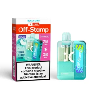 Black Mint - Off-Stamp X-Cube Crystal 35k Disposable Kit