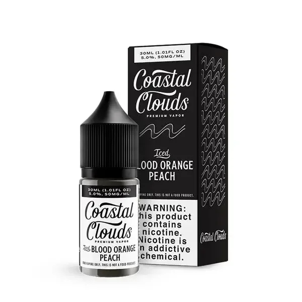 Blood Orange Peach Ice | Coastal Clouds Salts – 30ML E-Liquid