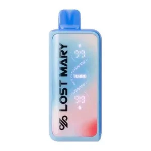 Blue Razz Ice - Lost Mary MT35000 Turbo Zero Nicotine Disposable Vape