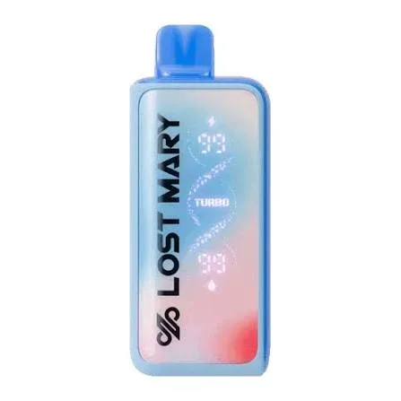 Blue Razz Ice - Lost Mary MT35000 Turbo Zero Nicotine Disposable Vape