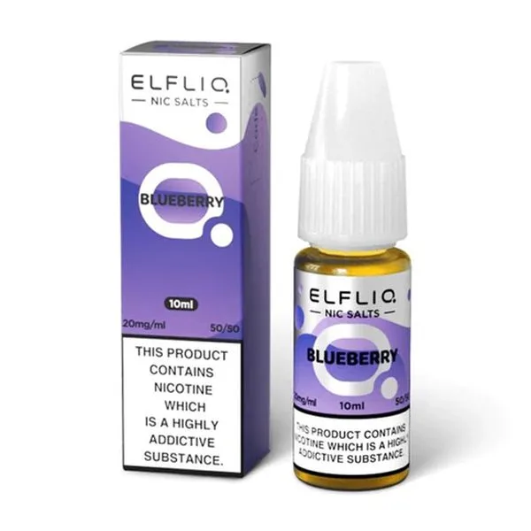 Blueberry Nic Salt E-Liquid by Elf Bar Elfliq