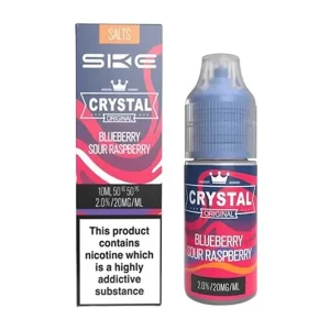 Blueberry Sour Raspberry Nic Salt E-Liquid by SKE Crystal