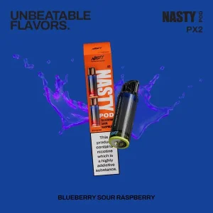 Blueberry Sour Raspberry PX2 Prefilled Pods by Nasty