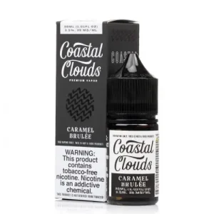 Caramel Brulee by Coastal Clouds TFN Salt – 30ML E-Liquid