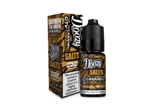CARAMEL TOBACCO 10ML DOOZY NIC SALTS 50/50