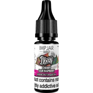 Cherry sour raspberry Imp Jar Select x Doozy e-liquid 10ml