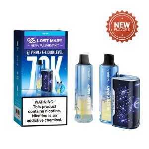 Clear - Lost Mary Nera Fullview 70K Disposable Vape Kit