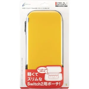 Cyber Gadget Slim Carrying Case for Switch 2, Mustard