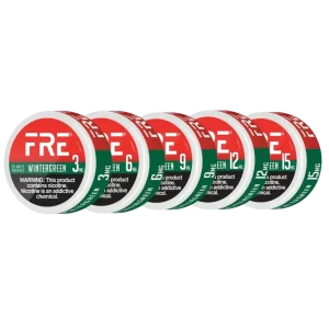 Fre Wintergreen Nicotine Pouches (5 Pack)