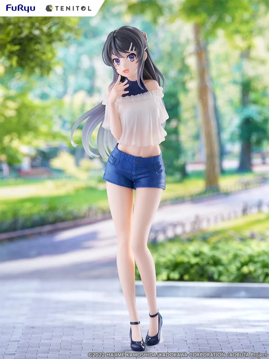 FuRyu Tenitol Rascal Dream Of Bunny Girl Senpai Mai Sakurajima Figure - Image 2