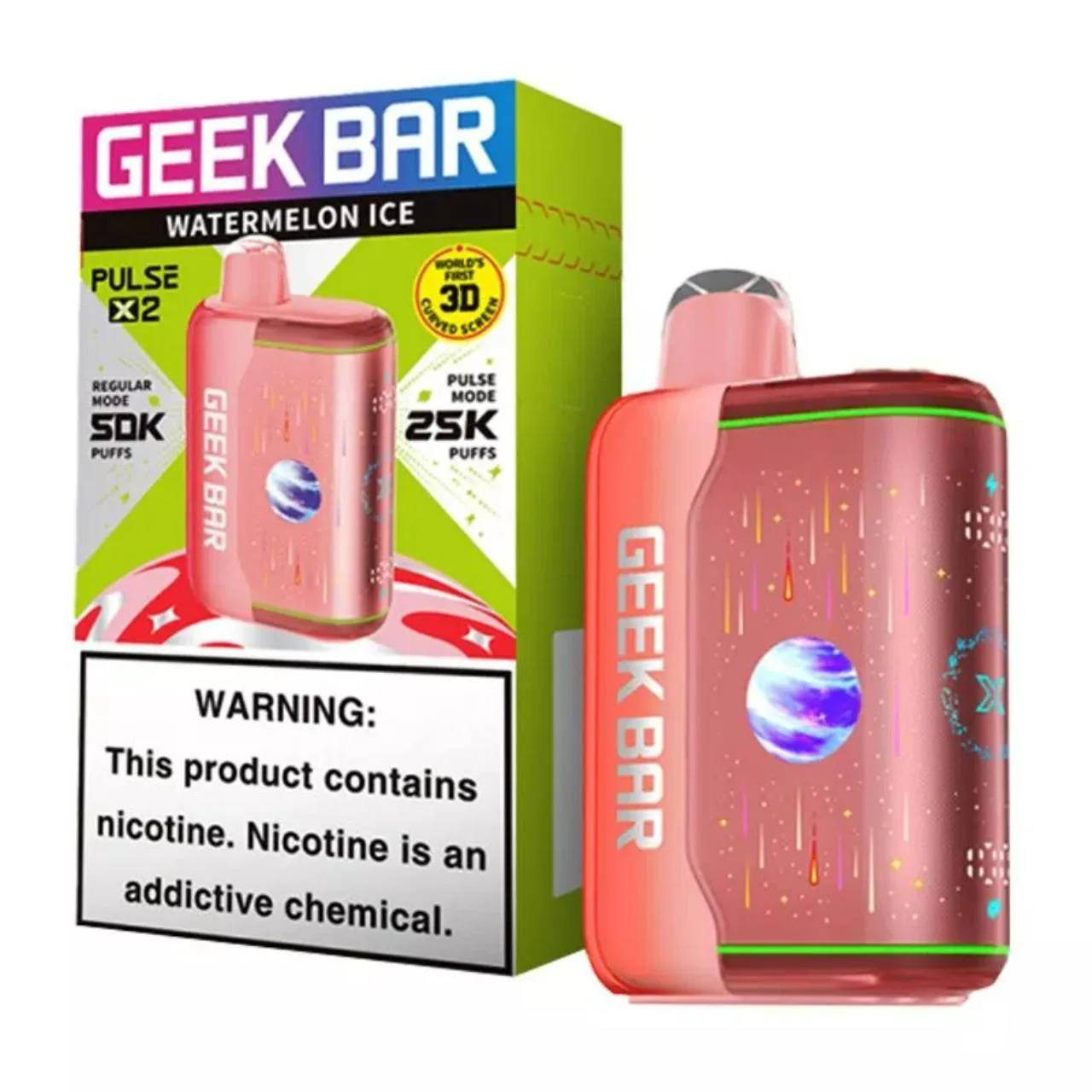 Geek Bar Pulse X2 50K Puff Disposable