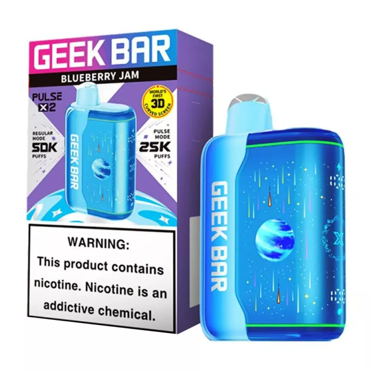 Geek Bar Pulse X2 50K Puff Disposable - Image 2