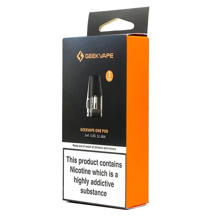 GeekVape One Pod Refillable Pods - Pack of 3