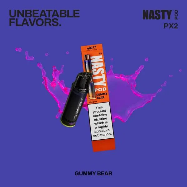 Gummy Bear PX2 Prefilled Pods by Nasty