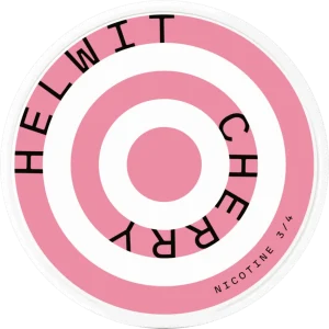 Helwit Cherry 4.5mg Nicotine Pouches (5 Pack)