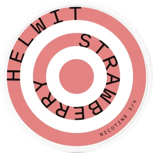Helwit Strawberry 4.5mg Nicotine Pouches (5 Pack)