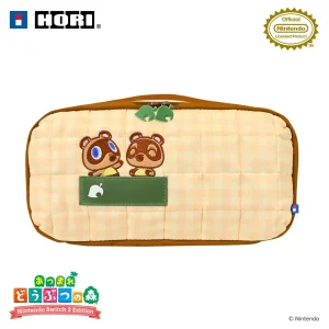 Hori Animal Crossing Quilted Pouch for Switch 2 DIY Gaming