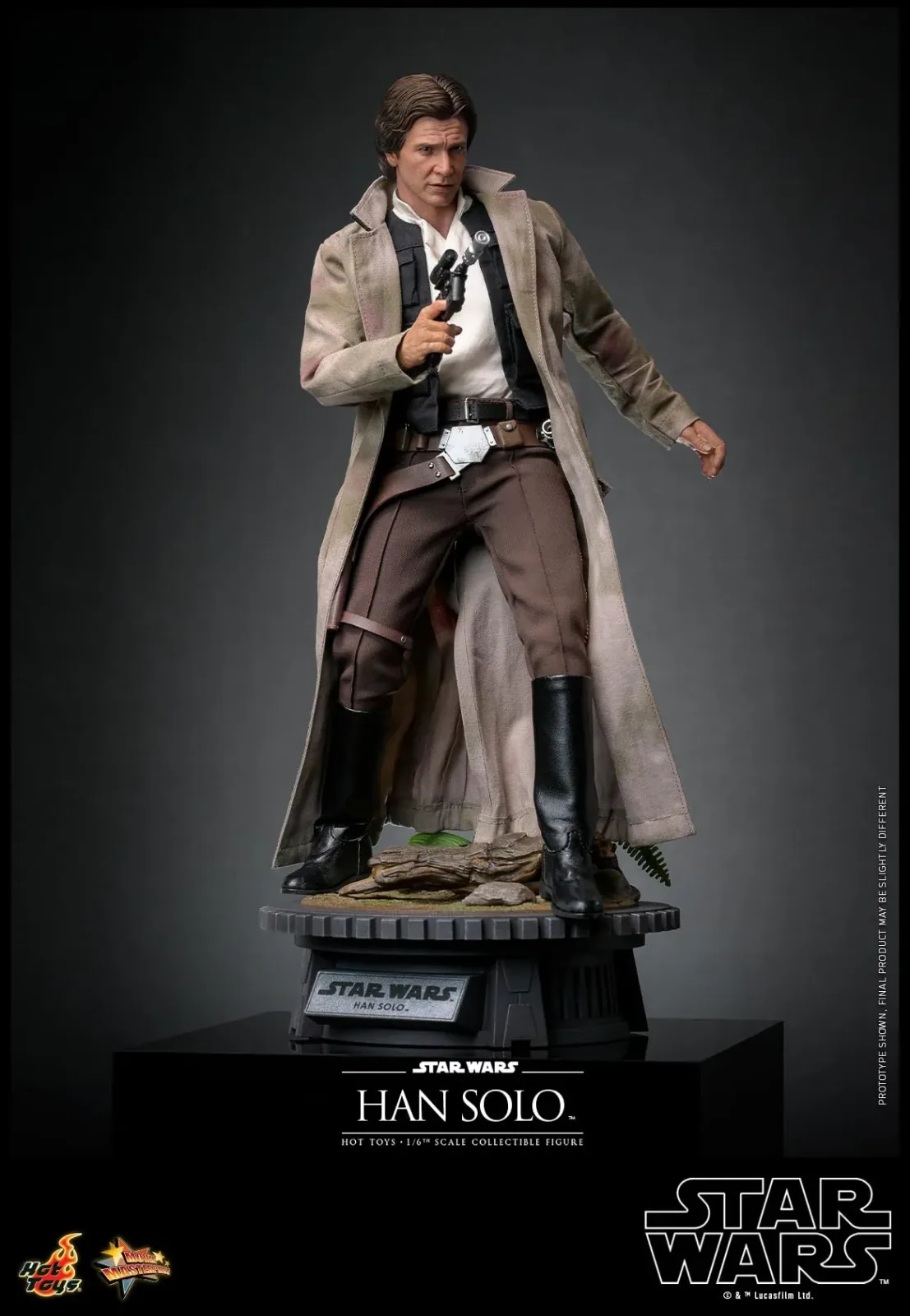 Hot Toys Movie Masterpiece Han Solo 1/6 Scale Figure Star Wars Episode VI - Image 2