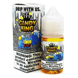 ICED Lemon Drop - 35mg - Candy King On Salt - 30mL