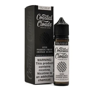 ICED Passion Fruit Orange Guava - Coastal Clouds Co. - 60mL - 6mg