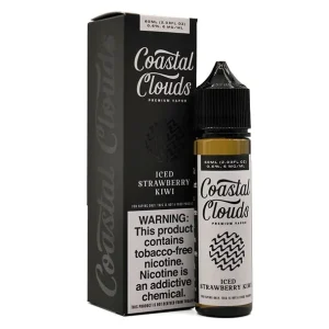 ICED Strawberry Kiwi - Coastal Clouds Co. - 60mL - 6mg