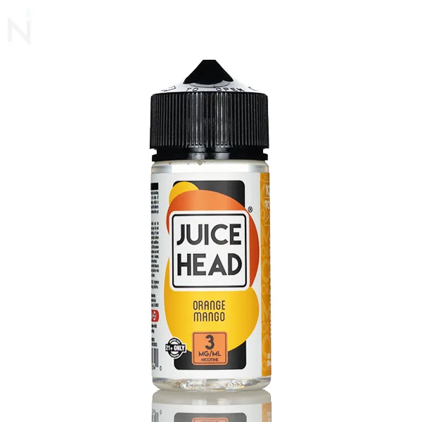 Juice Head E-Liquid – Orange Mango – 100ml - Image 2