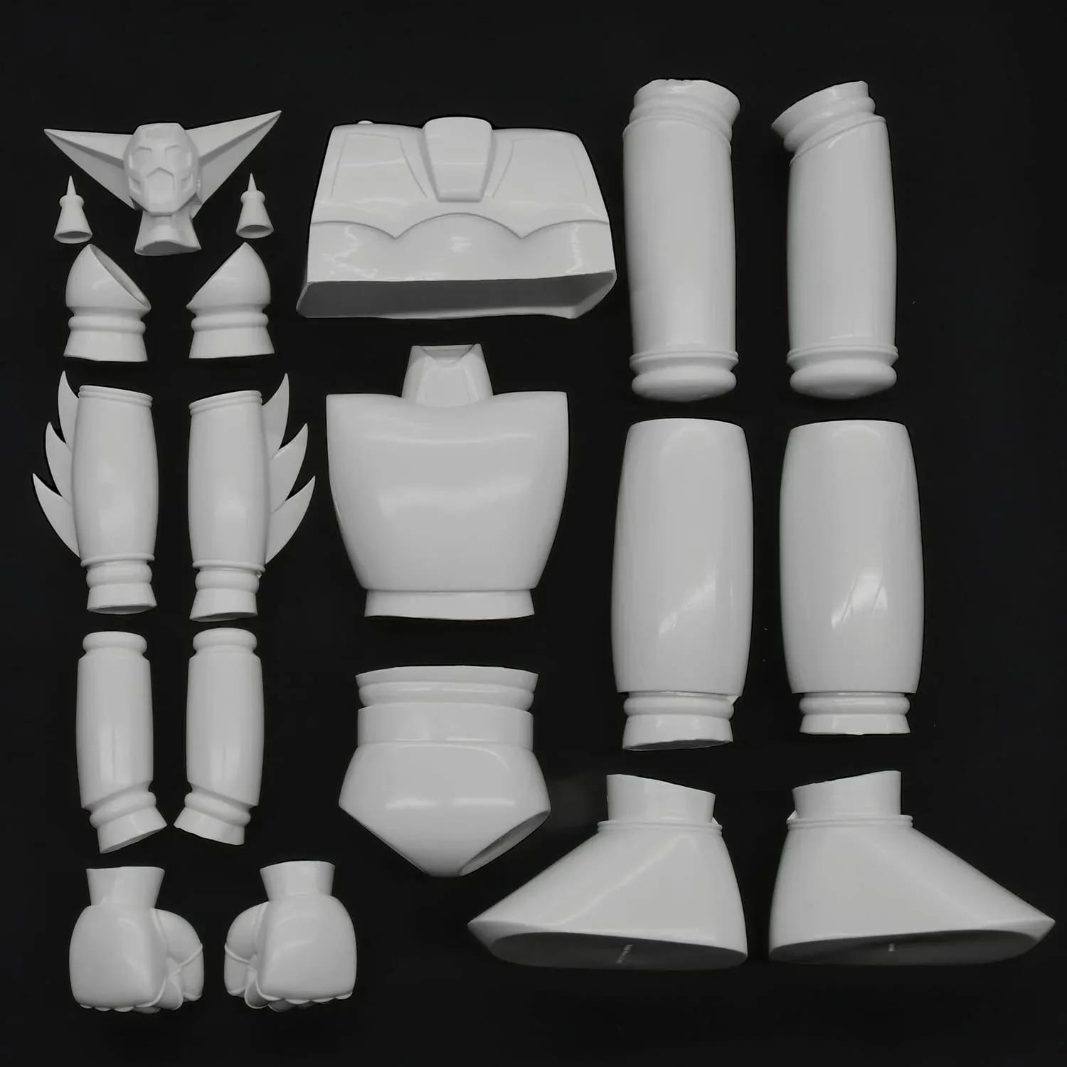 Kaiyodo Kochi Getter Robo 1/100 Soft Vinyl Kit Reprint Version - Image 2