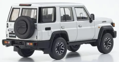 Kyosho 1/43 Toyota Land Cruiser 70 Super White II Model Ks03928W - Image 2