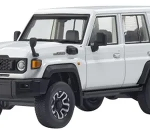 Kyosho 1/43 Toyota Land Cruiser 70 Super White II Model Ks03928W