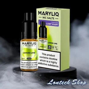 Lemon Lime Nic Salt E-Liquid by Lost Mary Maryliq