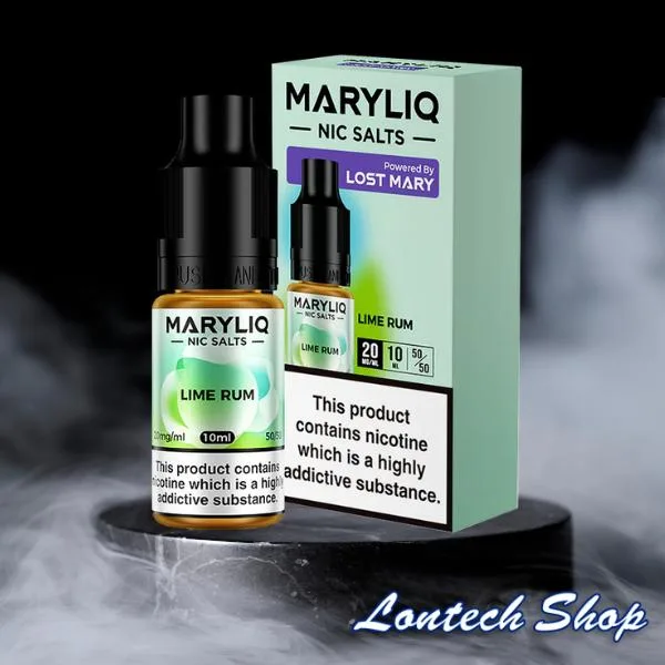 Lime Rum Nic Salt E-Liquid by Lost Mary Maryliq