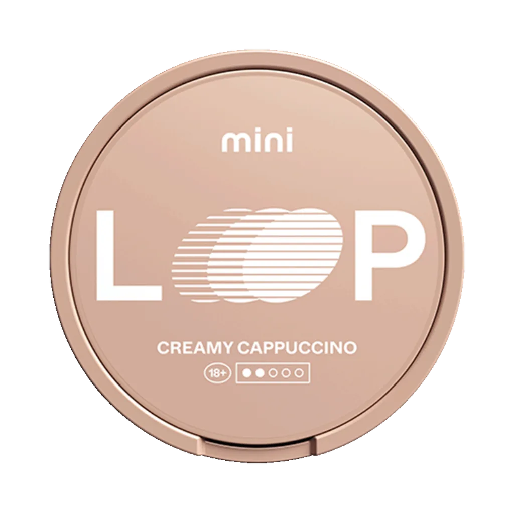 Loop Creamy Cappuccino Mini 6.75mg Nicotine Pouches (5 Pack)
