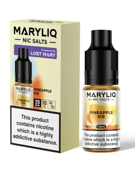 Lost Mary MaryLiq 10mg/20mg Pineapple Ice Nic Salt E-liquid-£2.49