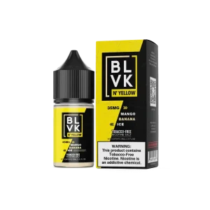 Mango Banana Ice by BLVK N’ Yellow TFN Salt 30mL