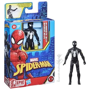 Marvel Hasbro Spider-Man Symbiote Suit 4-Inch Action Figure with Accessories