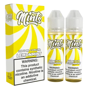 Mints Vape Co – Lemonmint – 120ML E-Liquid (Twin 60ML Pack)