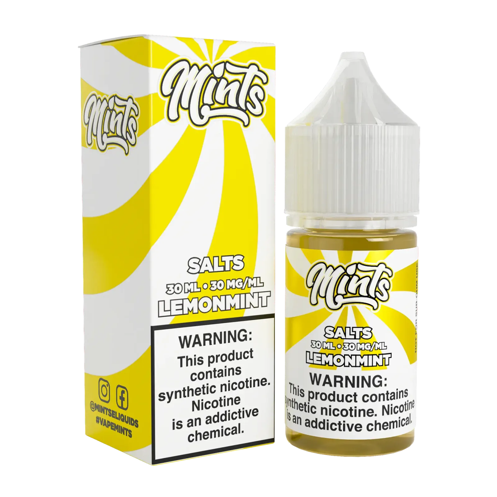 Mints Vape Co SALT – Lemonmint – 30ML E-Liquid