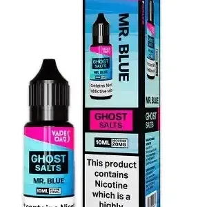 Mr Blue Ghost Nic Salts Vape Bars