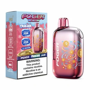 Peach Freezer Jam - Foger Bit 35k Disposable Vape