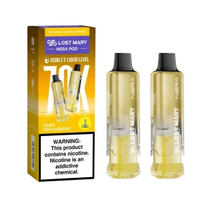 Pineapple Passion Orange - Lost Mary Nera Fullview 70k Disposable Vape Pod